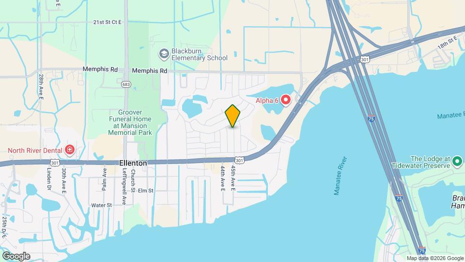 1207 45th Ave E Map and Location Details