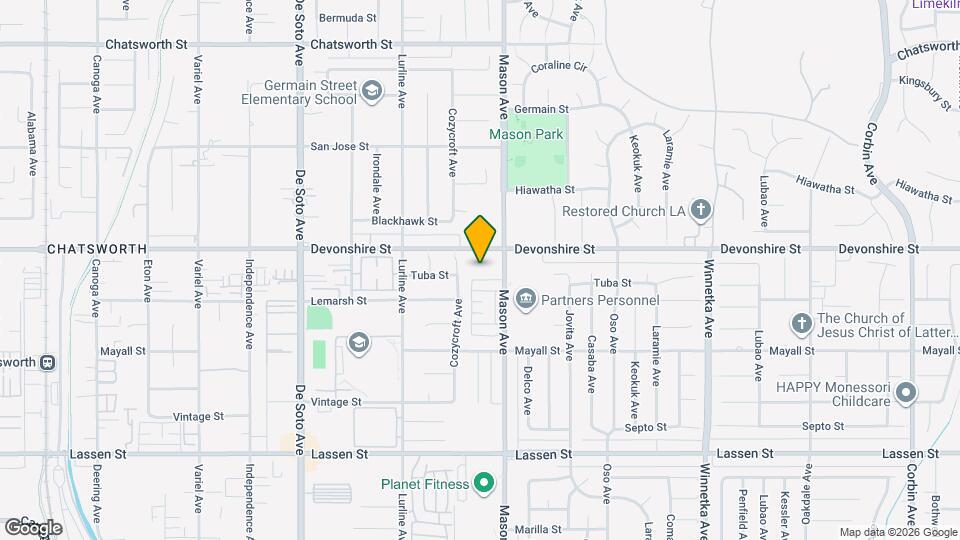 MASON (10227) APT Mapa y Detalles de la Ubicación