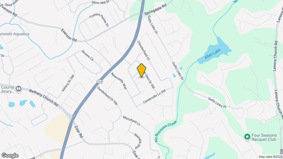 3439 Twin Village Ct SW Map and Location Details