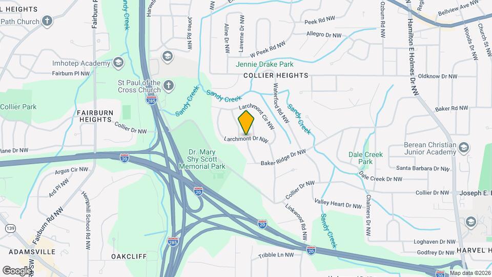 0 Larchmont Dr NW Mapa y Detalles de la Ubicación
