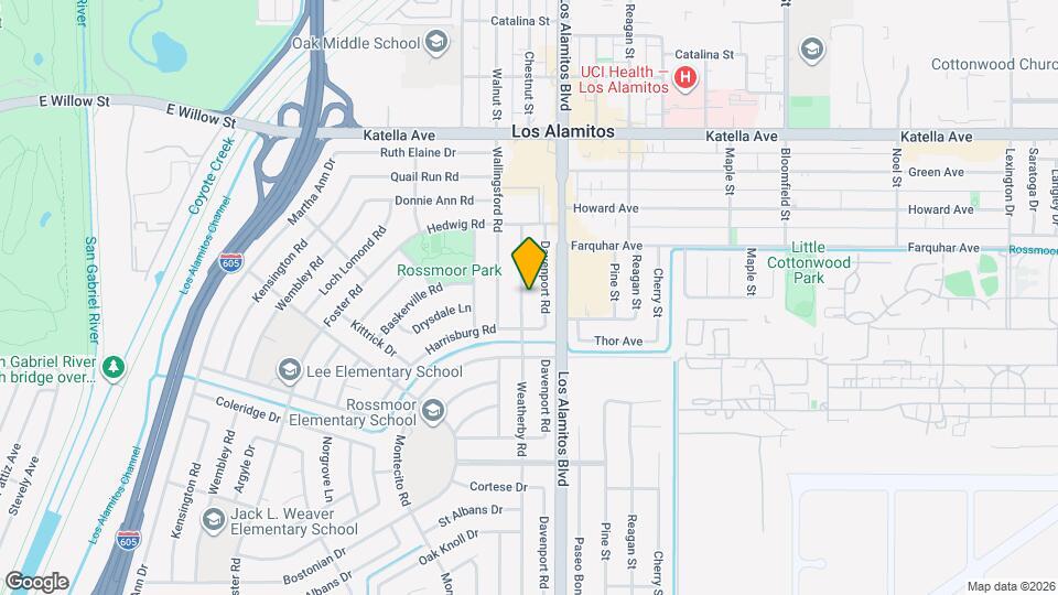 11352 Weatherby Rd Mapa y Detalles de la Ubicación