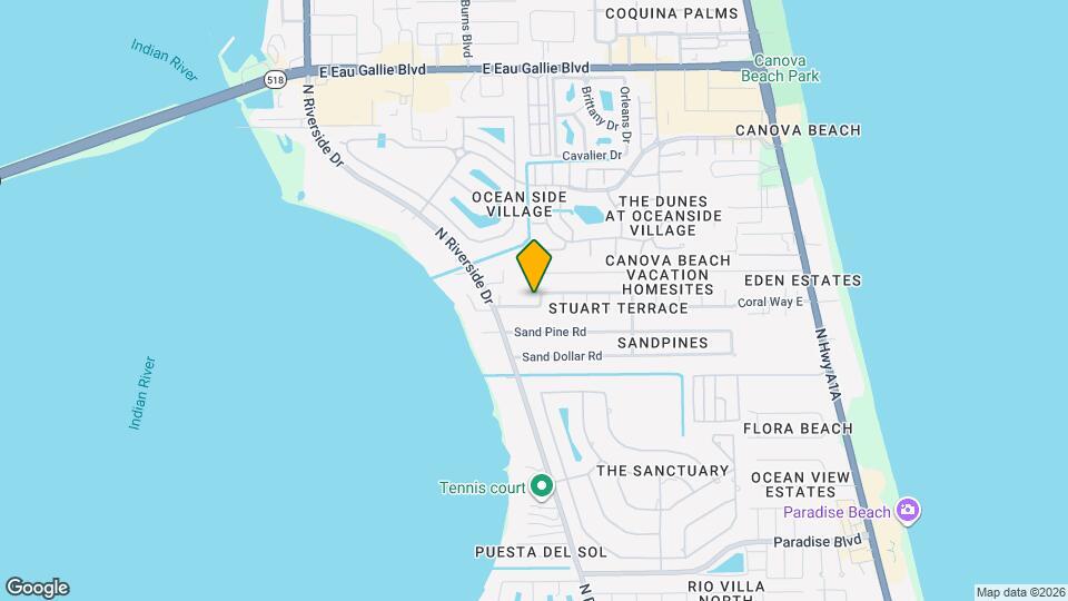 288 Coral Way W Map and Location Details
