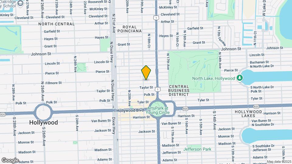 1840 Fillmore St Map and Location Details