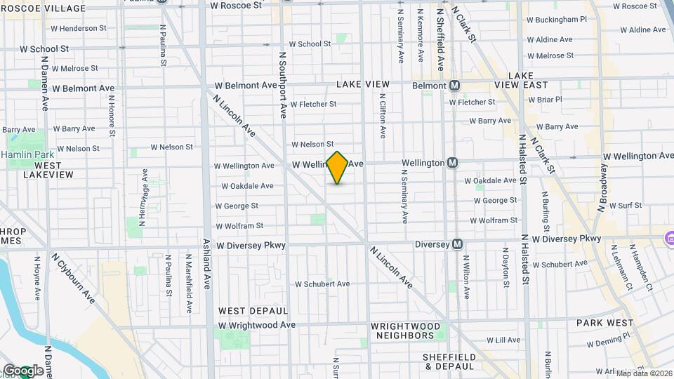 1243 W Oakdale Ave, Unit 5W Map and Location Details