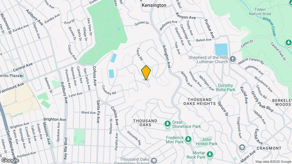 633 Coventry Rd, Unit A Mapa y Detalles de la Ubicación