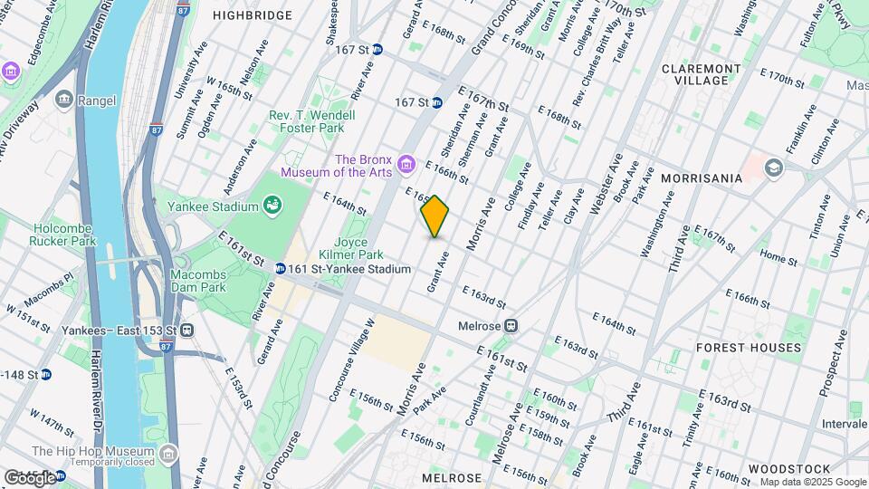 972 Sherman Avenue Mapa y Detalles de la Ubicación