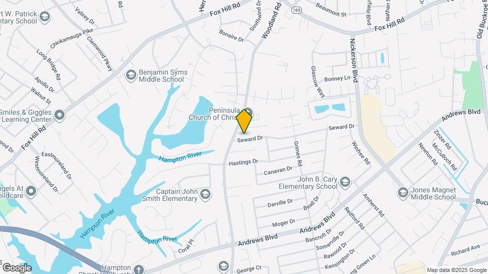 1413 Seward Dr Map and Location Details