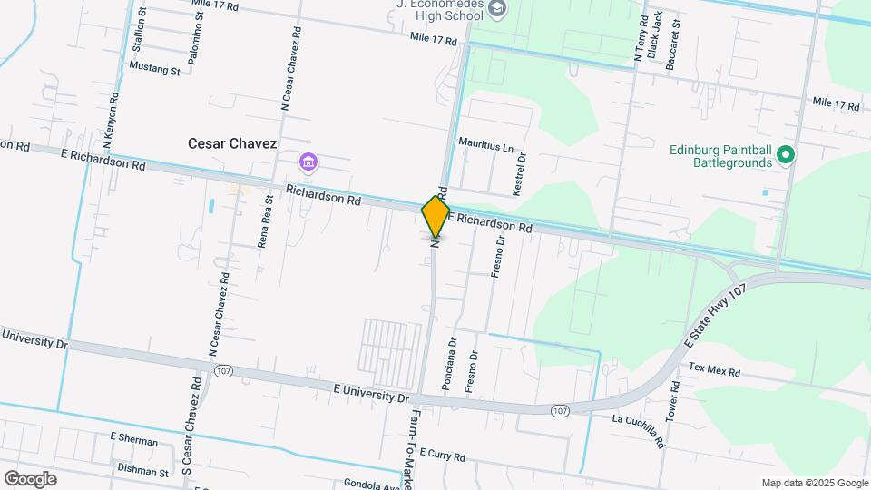 740 N Alamo Rd, Unit 6 Map and Location Details