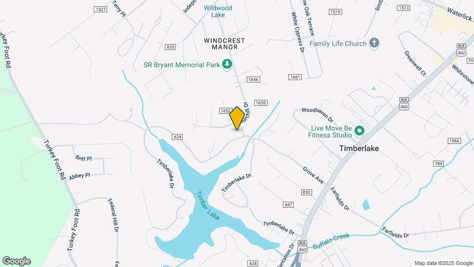 887 Timberlake Dr, Unit 3 Map and Location Details