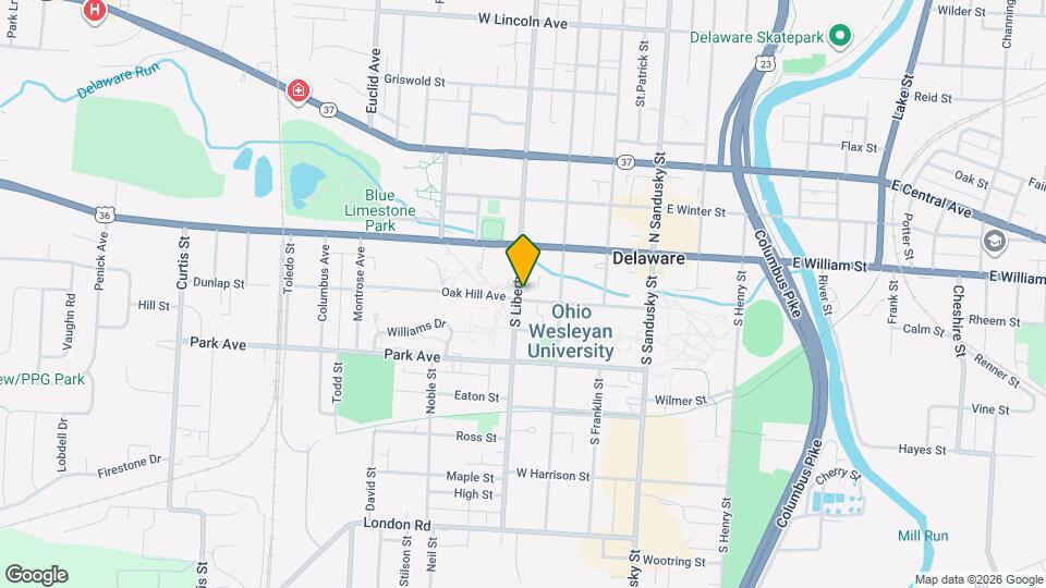 49 S Liberty St Map and Location Details