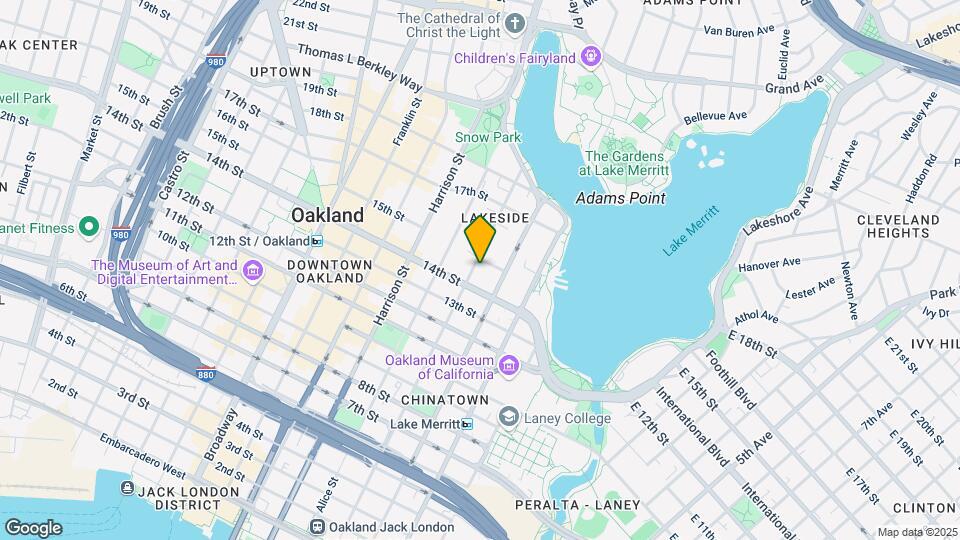 1434 Jackson St Map and Location Details