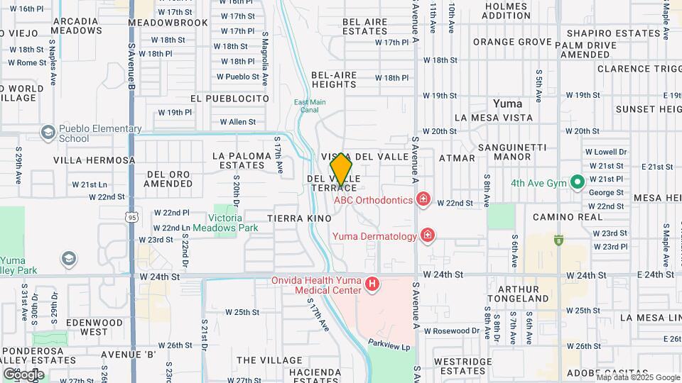 2170 S 14th Ave Mapa y Detalles de la Ubicación