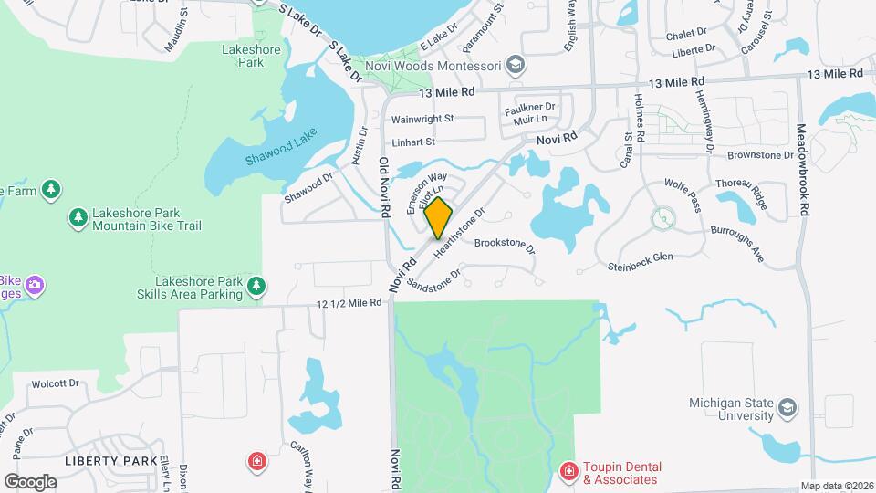 28849 Hearthstone Dr Map and Location Details