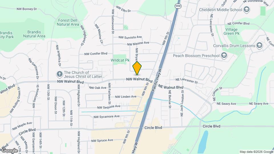 497 NW Walnut Blvd Map and Location Details