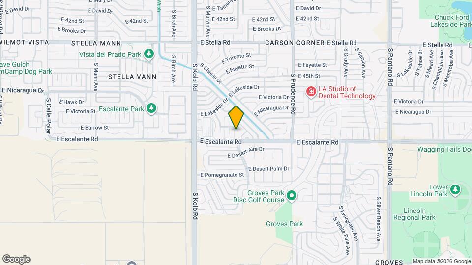 3722 S Bellingham Pl Map and Location Details