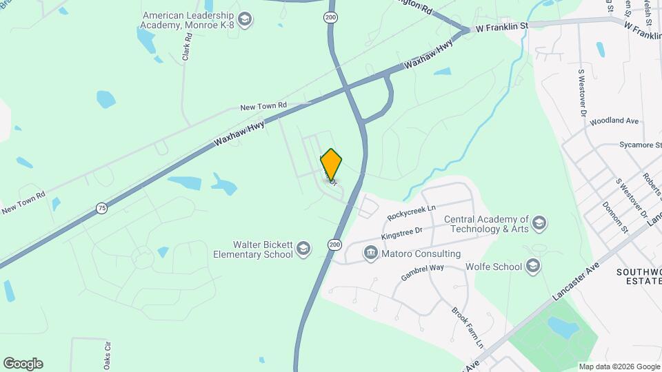 830 Sinclair Dr Map and Location Details