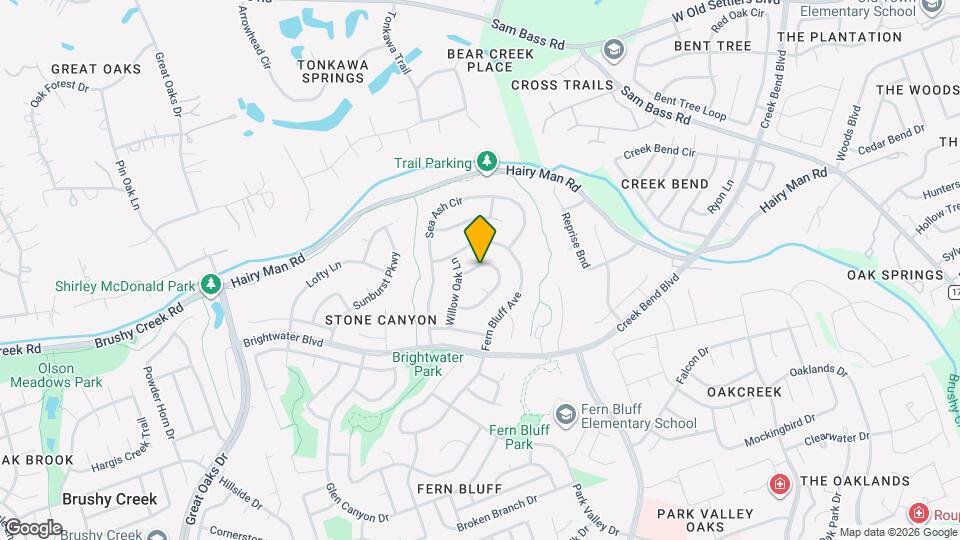 16927 Bar Harbor Bend Map and Location Details