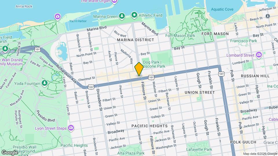 2112 Lombard St Map and Location Details