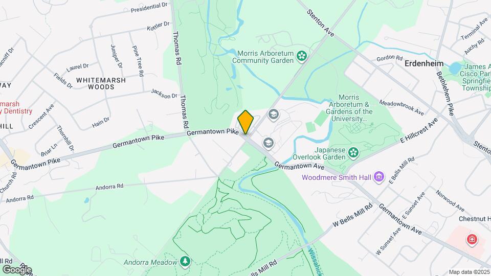 9800 Germantown Pike Map and Location Details