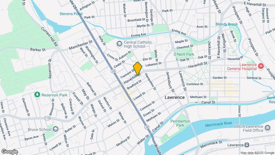344 Haverhill St Map and Location Details