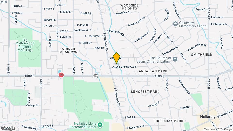 1789 E Osage Orange Ave Map and Location Details