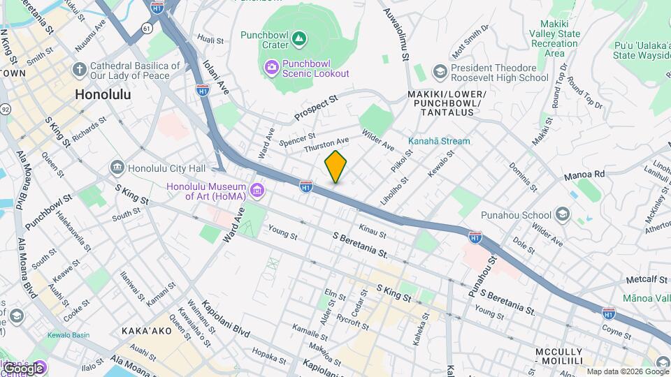 1407 Pensacola St Map and Location Details