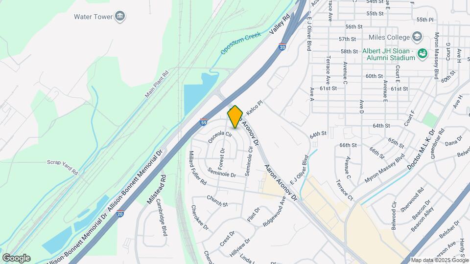 536 Osceola Cir Map and Location Details