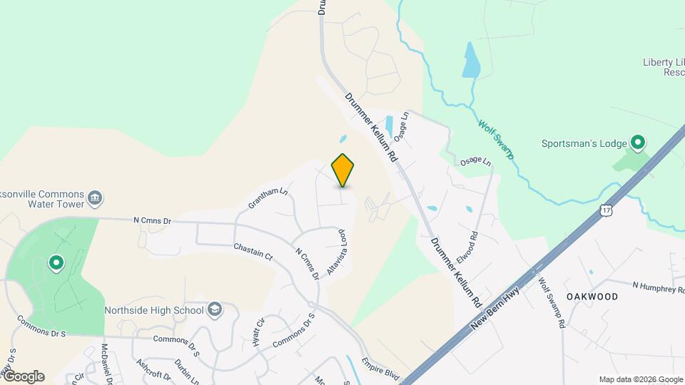 102 Newhan Ln Map and Location Details