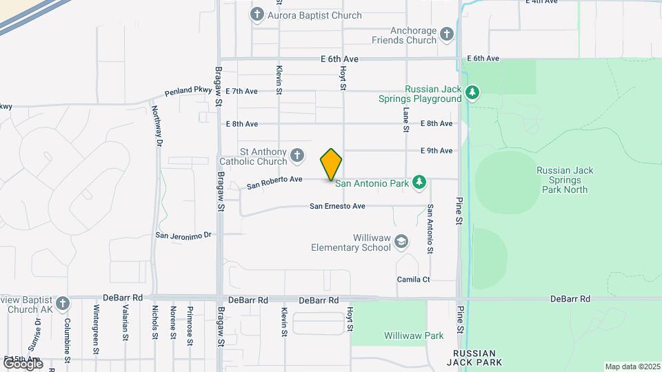 4228 San Roberto Ave Mapa y Detalles de la Ubicación