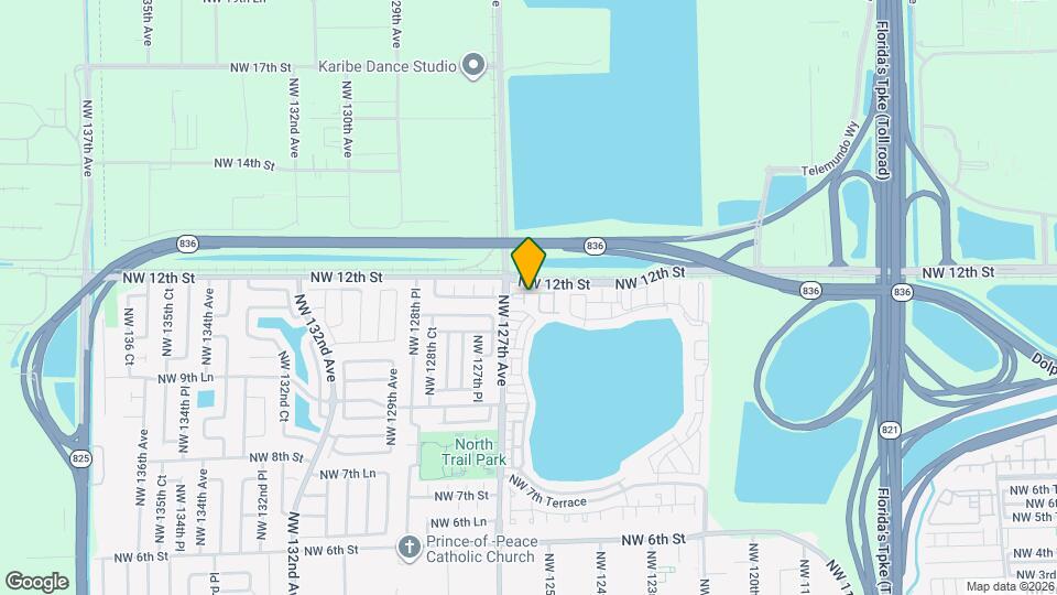 1149 NW 126th Pl Map and Location Details