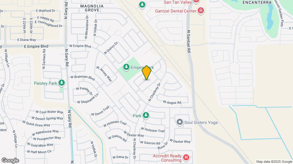 35457 N Shorthorn Trail Map and Location Details