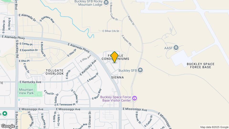 922 S Walden St, Unit 204 Map and Location Details