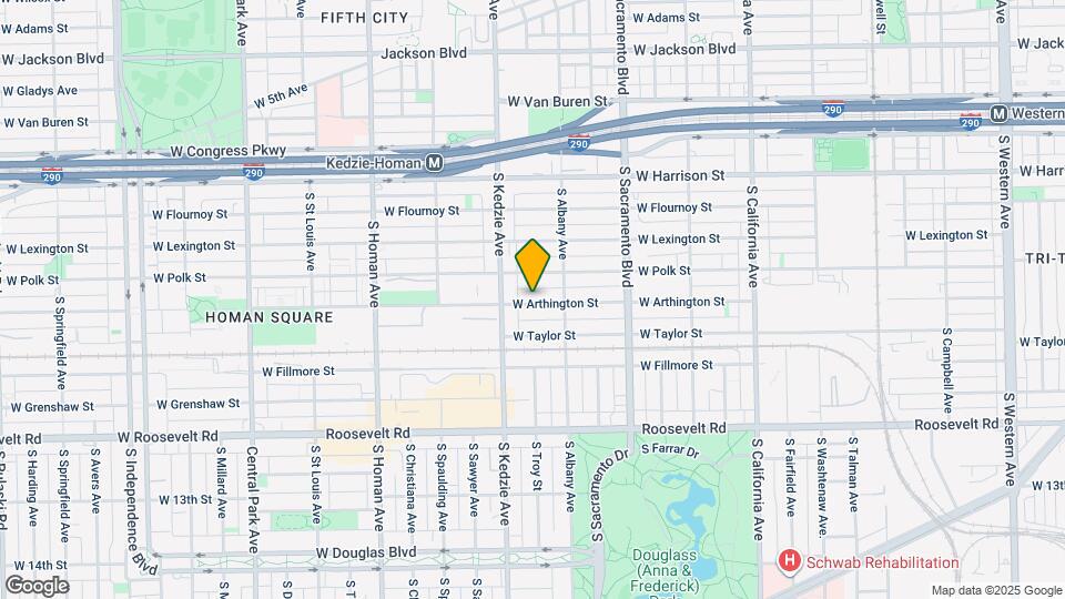 3130 W Arthington St, Unit RB#2 Map and Location Details