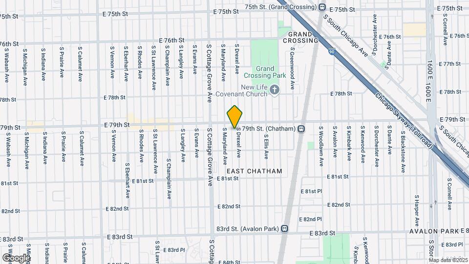 7916 S Drexel Ave Mapa y Detalles de la Ubicación
