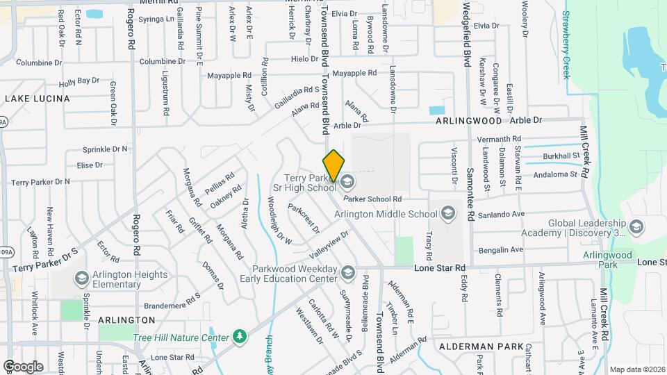 1835 Townsend Blvd Map and Location Details