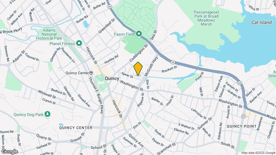 66 Spear St, Unit #FRONT Map and Location Details