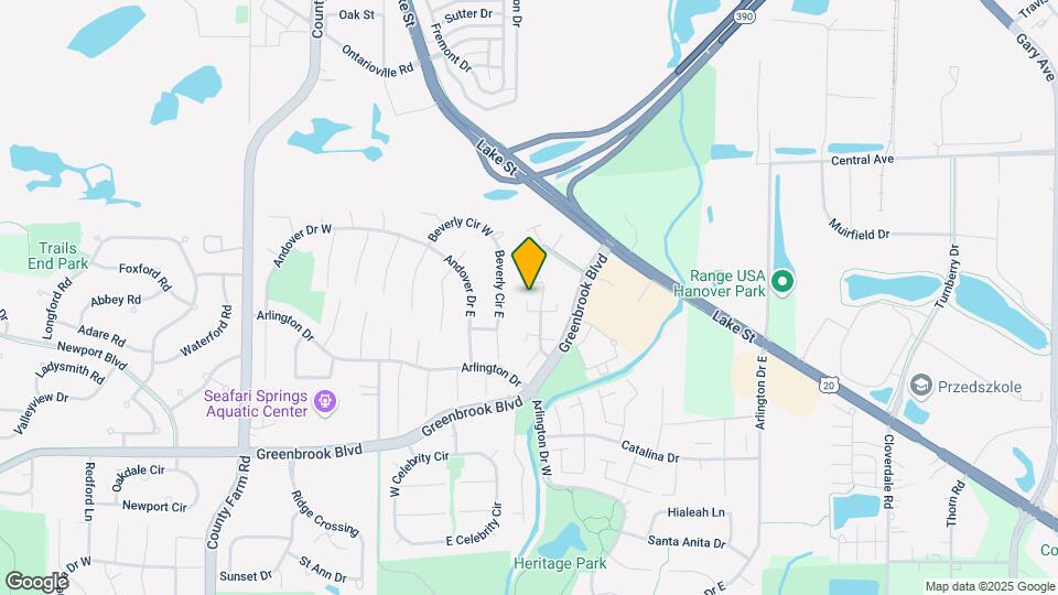 5850 Fresno Ct Map and Location Details