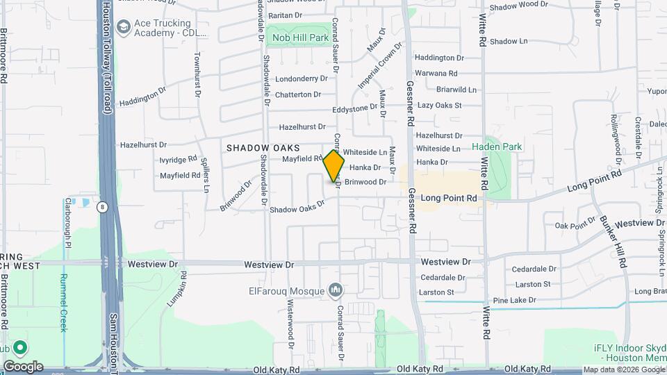 1409 Conrad Sauer Dr Map and Location Details