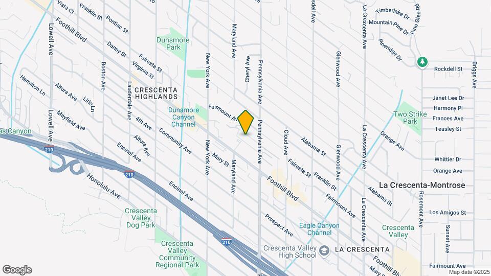 3230 Fairesta St Map and Location Details