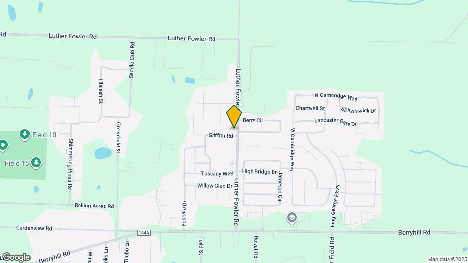 3936 Griffith Rd Map and Location Details