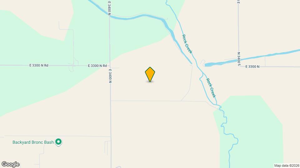 3296 N 3300 E Map and Location Details