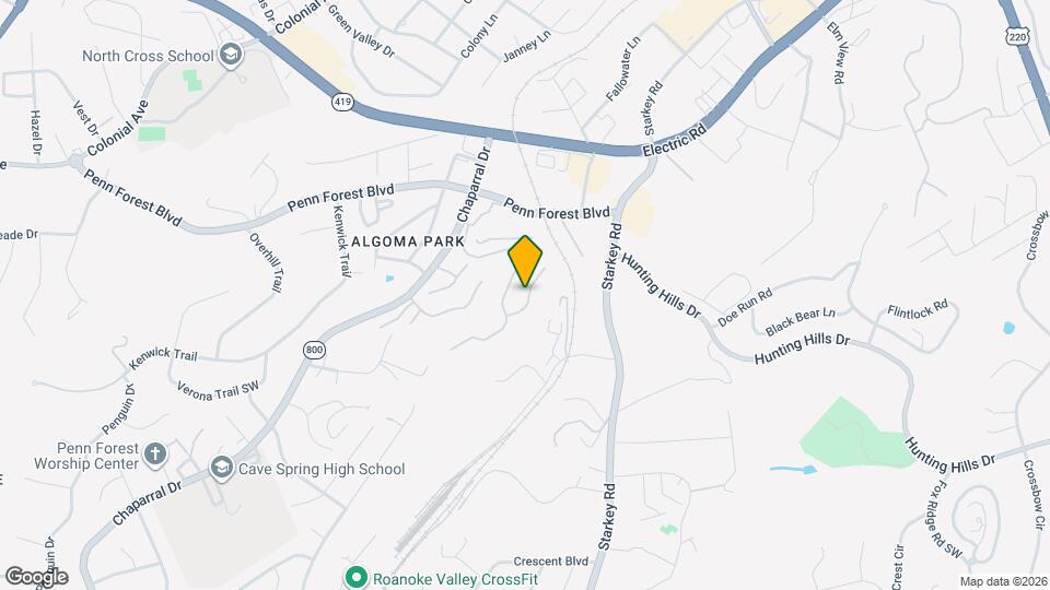 3426 Londonderry Ct Mapa y Detalles de la Ubicación