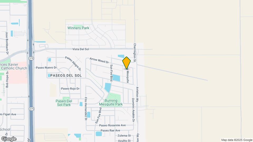 1503 Honey Mesquite Map and Location Details