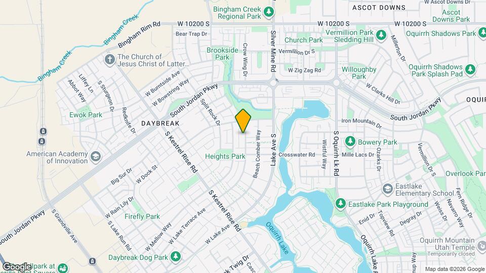 10598 Lake Terrace Ave Map and Location Details