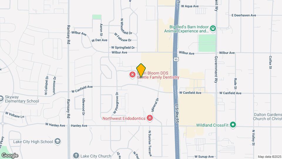 993 W Grove Way Map and Location Details
