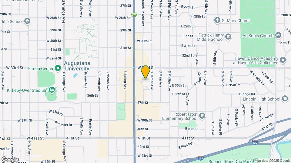 313-319 W 34th St Map and Location Details