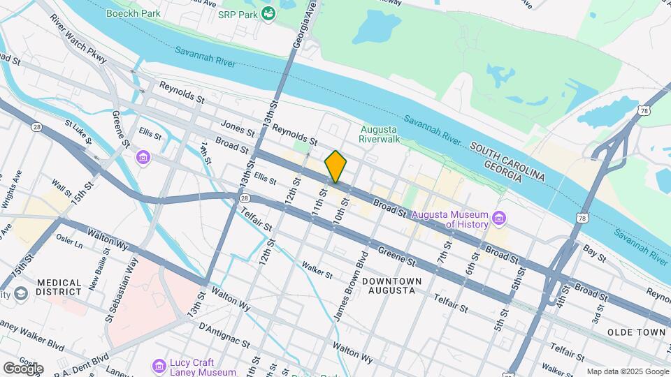1028 Broad St Map and Location Details