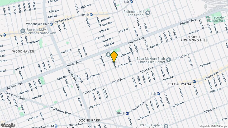 95-24 104th St Mapa y Detalles de la Ubicación