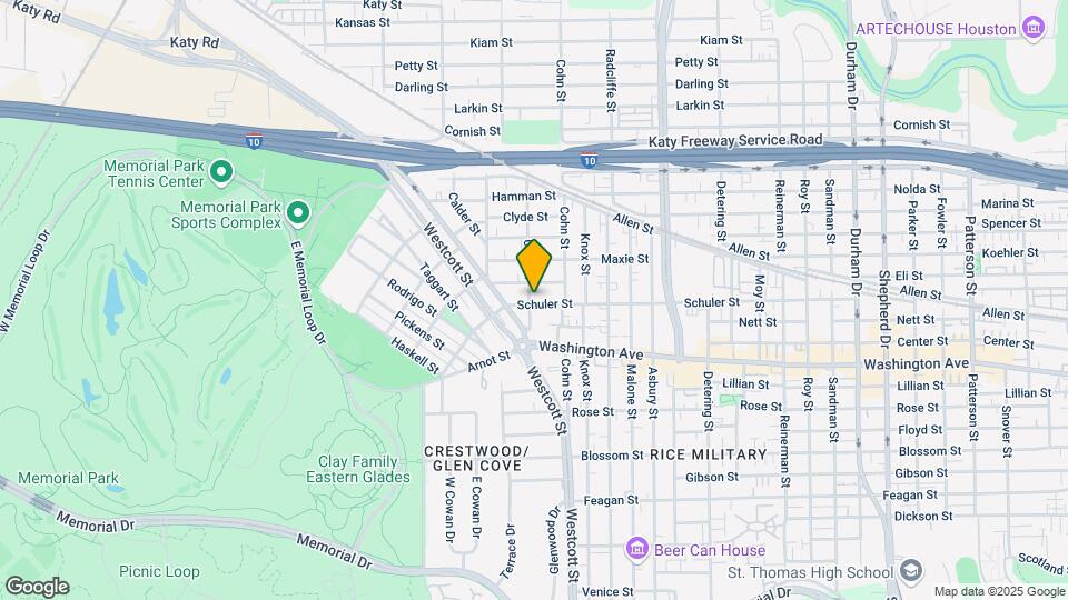 1250 Utah St Map and Location Details