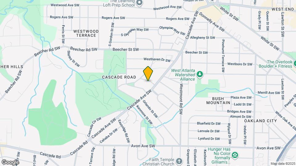 1658 Altadena Pl SW Map and Location Details